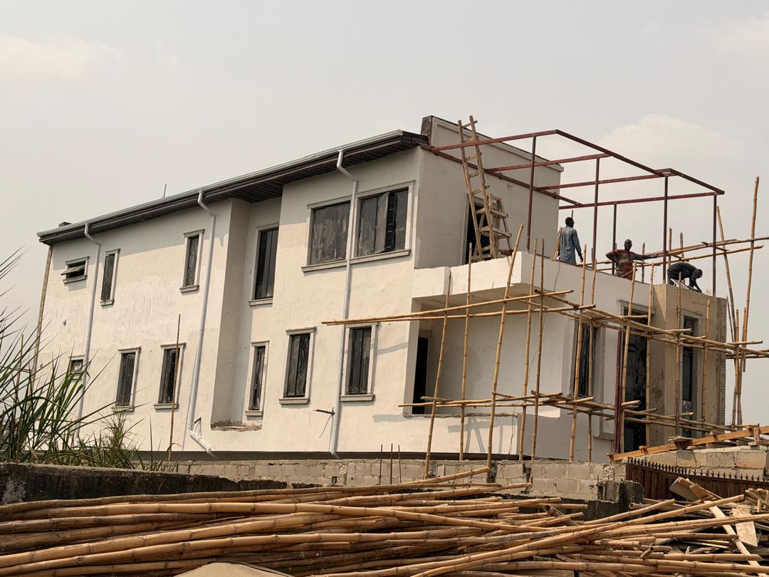 Exterior rendering and roofline progress