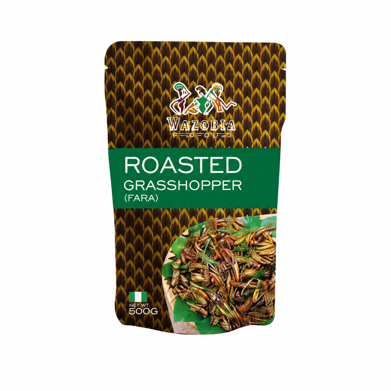 Wazobia Roasted Grasshopper